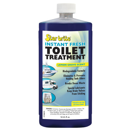 STAR BRITE Star brite 071716 Instant Fresh Toilet Treatment - Lemon Scent, 16 oz 071716